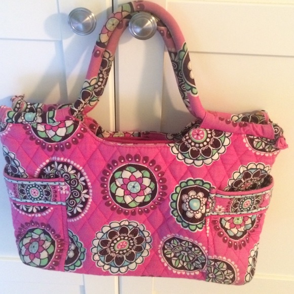 Vera Bradley cloth pink handbag - Picture 1 of 2