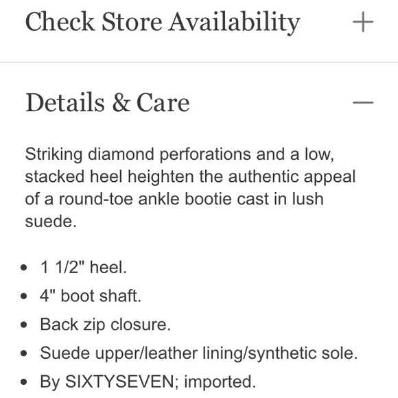 ❤️NWOT SIXTY SEVEN SOPHIA PERFORATED BOOTIE - Picture 4 of 4