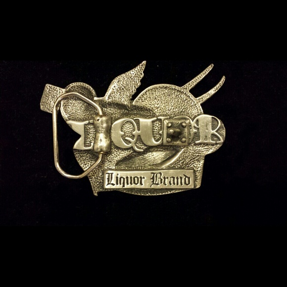 TRUE LOVE belt buckle made by brand Liquor main image 4