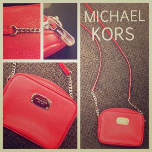 NEW small Michael Kors leather crossbody