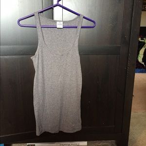 VS Pink gray cami SZ L