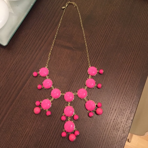 Jewelry - JCrew Inspired Pink Bubble Necklace Jewelry - JCrew Inspired Pink Bubble Necklace