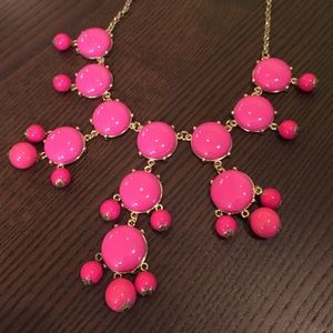 Jewelry - JCrew Inspired Pink Bubble Necklace Jewelry - JCrew Inspired Pink Bubble Necklace