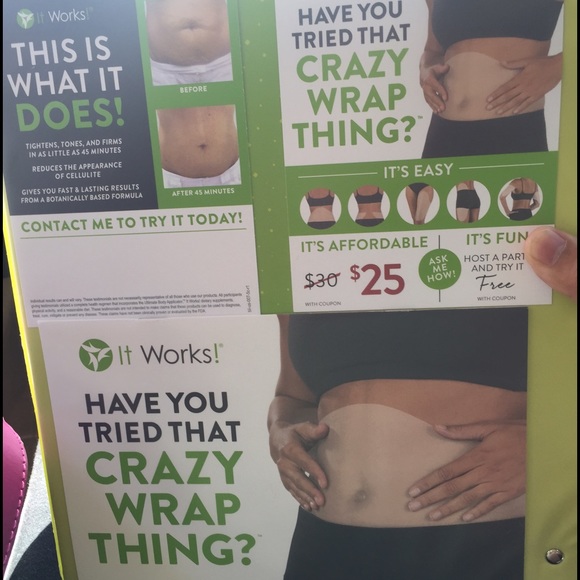 Wraps only $25!