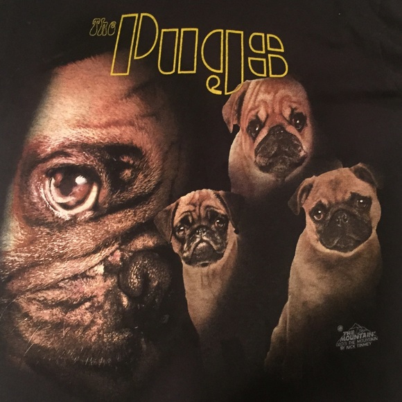 Womans T , the doors spoof Pugs Tshirt