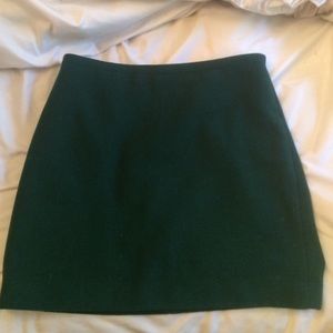 Madewell fitted wool skirt