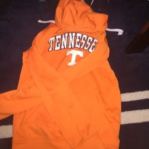Orange UT long-sleeved sweatshirt