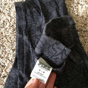 Lace patterned leggings