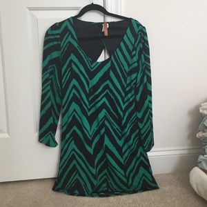 Funky cocktail dress with cut out