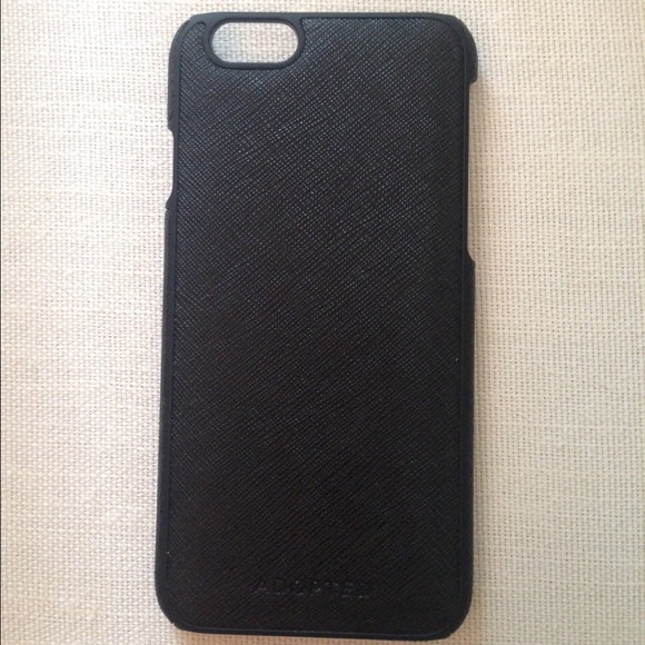 NWT iPhone 6 leather wrap hard case