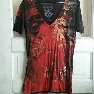 Burnt orange shirt