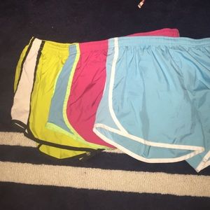 a bundle of nike shorts