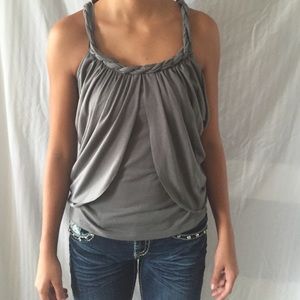 Cotton braided tank