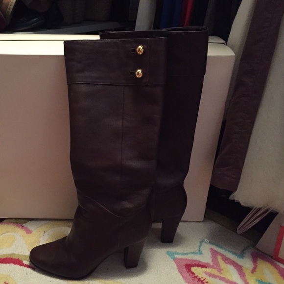 ❌SOLD❌Kate Spade knee-high brown boots