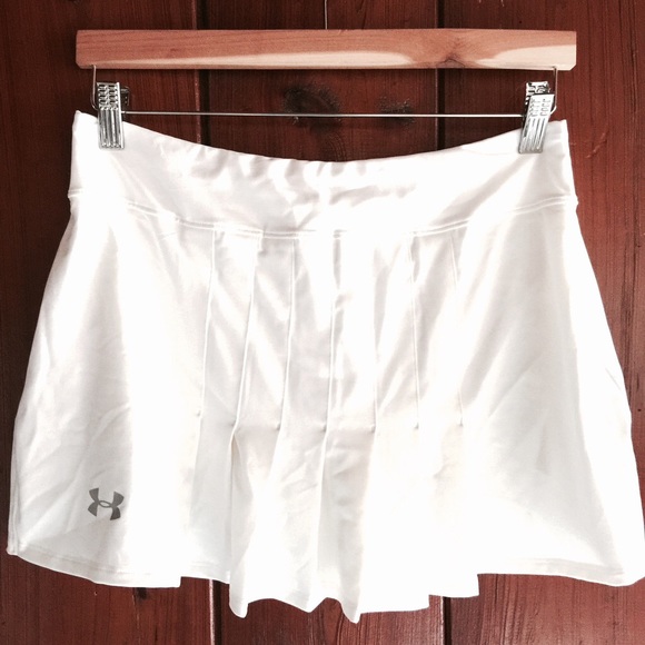 Under Armour White Tennis Skirt