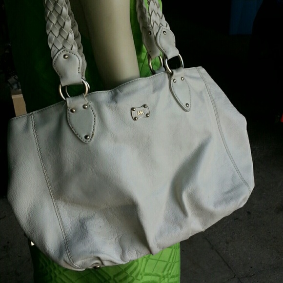 Michael Kors white bag