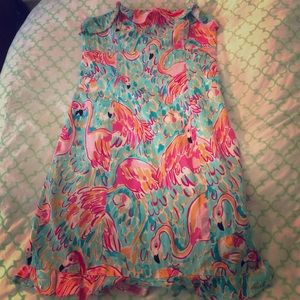 Lilly Pulitzer Strapless Sun Dress Size 4