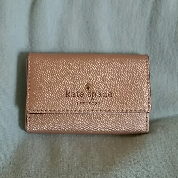 Kate Spade Rose Gold Credit Card Wallet