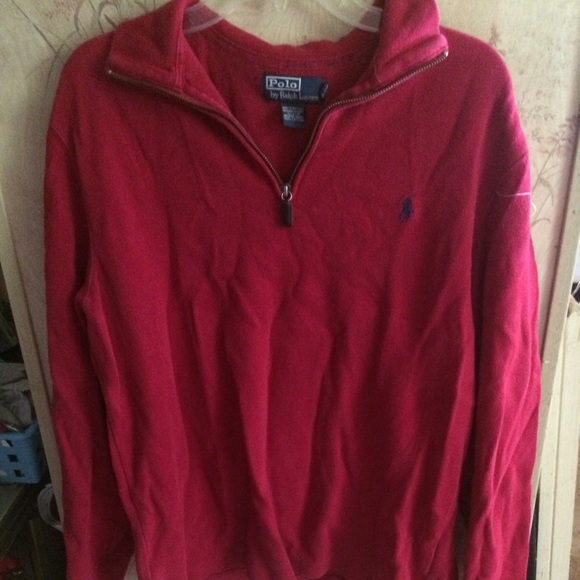 Men's medium polo quarter zip.