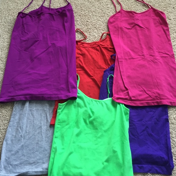 HUGE CAMI BUNDLE. Multiple colors