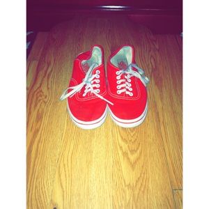 Red vans