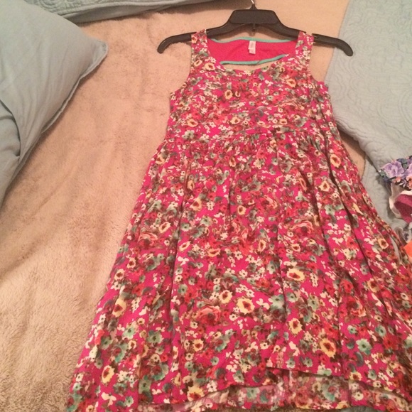 Dress with heart shaped back- worn once - Picture 1 of 2