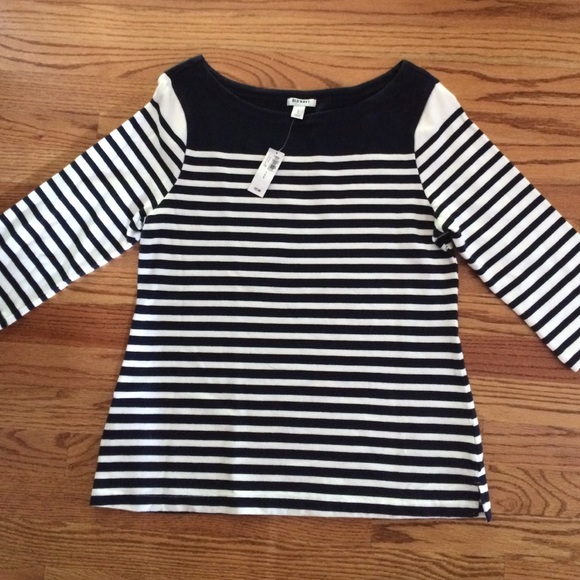 Old Navy stripe shirt