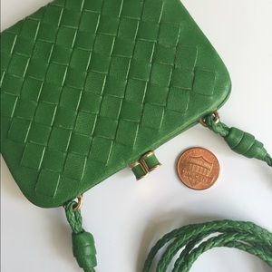 Bottega Veneta Leather Mini Wallet