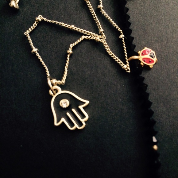 Hamsa Necklace and Bracelet