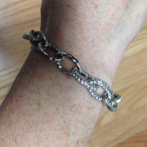 Christina link silver bracelet