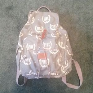 Victorias Secret Pink Backpack in Grey