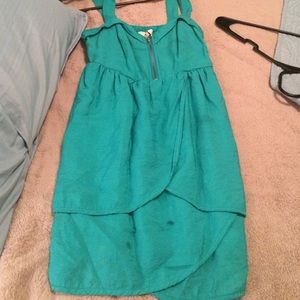 Turquoise dress