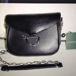 Ralph Lauren leather mini cross body bag