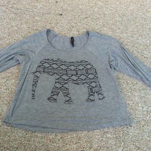 Quarter Length Graphic Tee