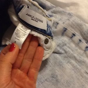 Express high waisted Jean leggings