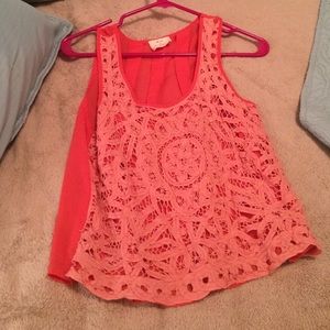 Small coral tank worn once