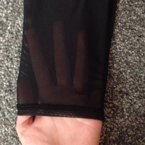 Black mesh lulus - Picture 2 of 4