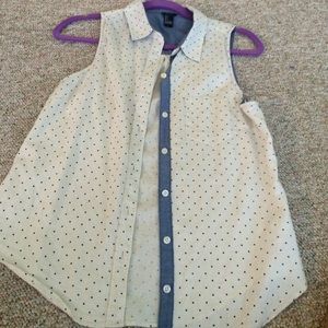 Button Up Collared Shirt
