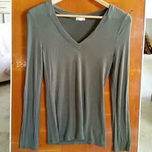 Zenana Outfitters Dark Green Longsleeve