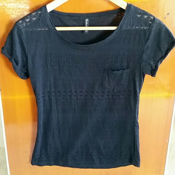 NW See through Tee w/pocket