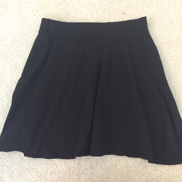 Black Skater Skirt