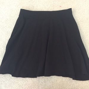 Black Skater Skirt