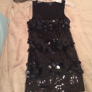 Small black sequined top worn once