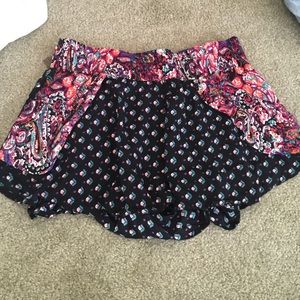 Band of gypsies flowey shorts