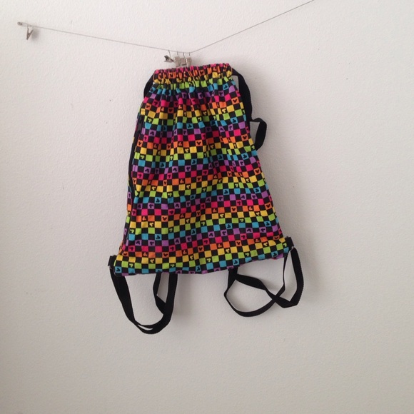 authentic disney drawstring backpack
