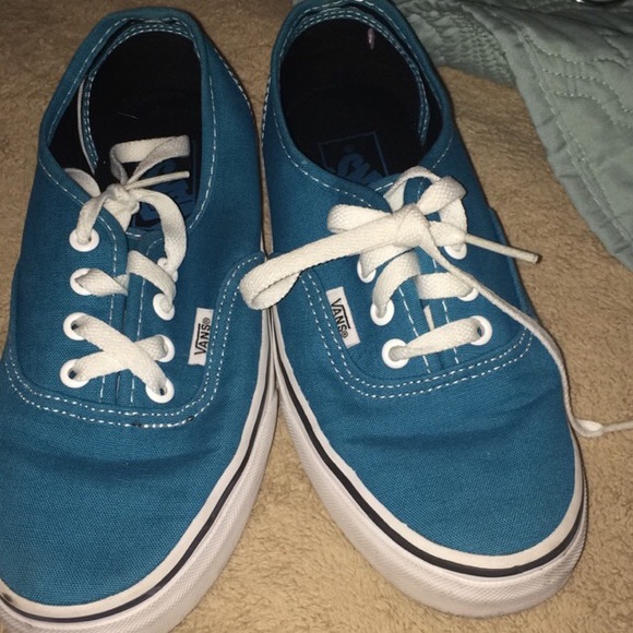 Turquoise vans - Picture 1 of 1