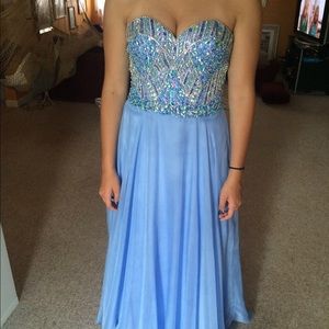 Sparkly prom dress