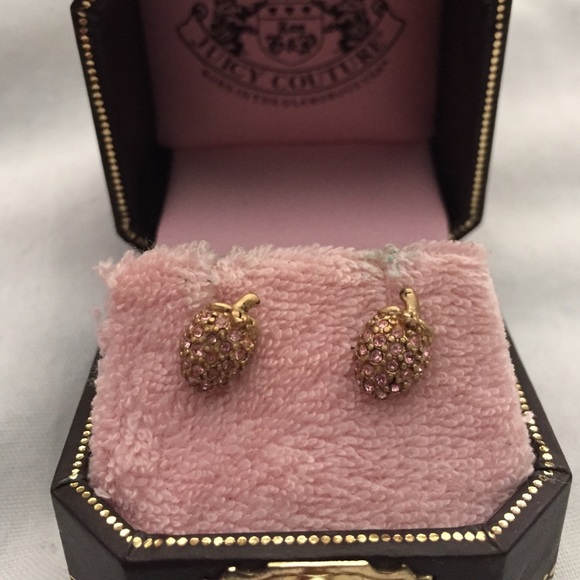 Juicy Couture grape earrings