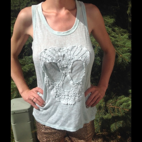 Cute skull top