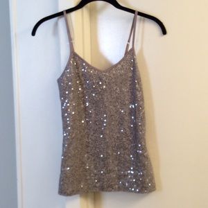 Sexy Sequin Tank Top